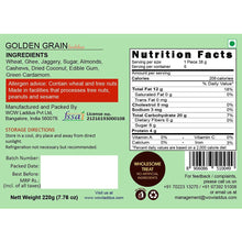 Load image into Gallery viewer, golden grain wheat laddus incredients